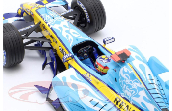 RENAULT R25 #5 2nd Belgian GP Formula 1 World Champion Fernando Alonso (2005)
