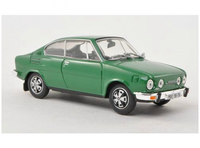 SKODA 110R Coupe 1978, Green Modena