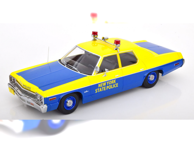 DODGE Monaco New York State Police (1974), yellow blue