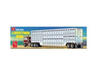 Сборная модель Wilson Livestock Van Trailer, plastic modelkit