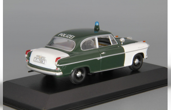 BORGWARD Isabella "Polizei Frankfurt" (1959), green / white