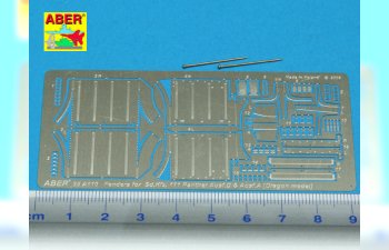 GERMAN MEDIUM TANK Front fenders for Panther Ausf.A/D