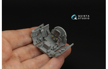 3D Декаль интерьера кабины Nakajima Ki-84 Hayate (Hasegawa)