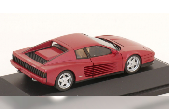 FERRARI Testarossa, red metallic