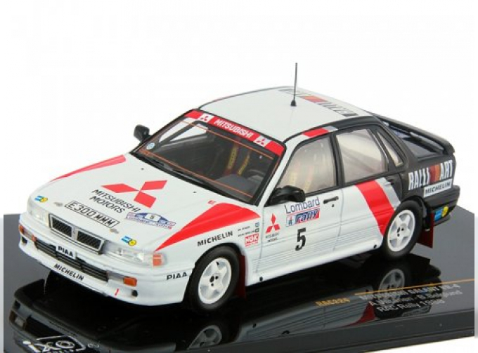 MITSUBISHI Galant VR-4 Evo No5 A.Vatanen-B.Belglund R.A.C. (1988), white