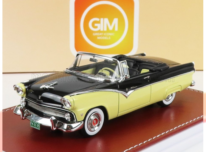 FORD Fairlane Sunliner Cabriolet (1955), Black Goldenrod