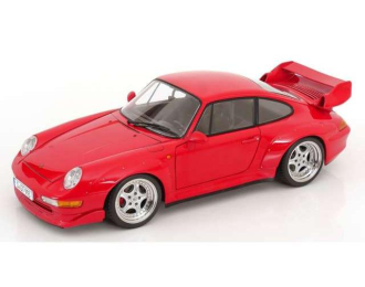 PORSCHE 911 (993) GT2 with Speedline-Rims (1996), red