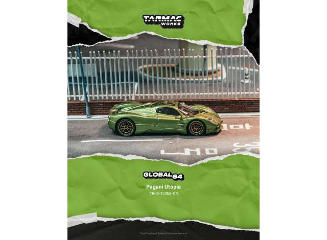 Pagani Utopia, green