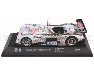 PANOZ Lmp900 6.0l V8 Team Tv Tvasahi Dragon №22 24h Le Mans (2000) Keiichi Tsuchiya - Akira Lida - Masahiko Kondo, White Gold