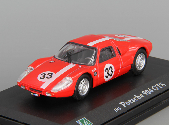 PORSCHE 904 GTS #33, red