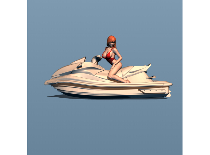 Фигурка 739 На Jet Ski 3, окрашенная