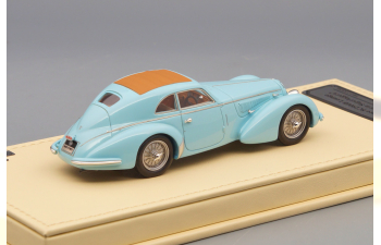 ALFA ROMEO 8C 2900B Lungo Touring Carrozzeria Superleggera (1938), blue