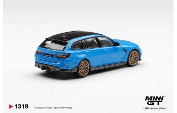 BMW M3 Performance Touring (2025) LHD, riviera blue
