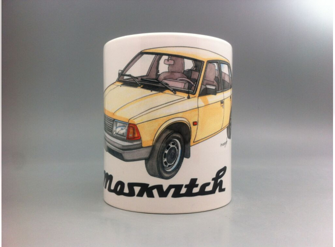 Кружка с рисунком отечественного автомобиля N2
