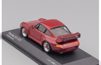 PORSCHE 911 GT2 1995, red metallic