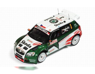 SKODA Fabia S2000 3 5th Rally Monte-Carlo (Jan Kopecky - Peter Stary) (с люстрой) 2010, цветной 