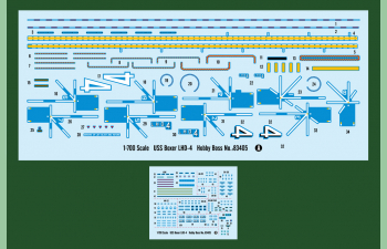 Сборная модель Корабль USS Boxer LHD-4