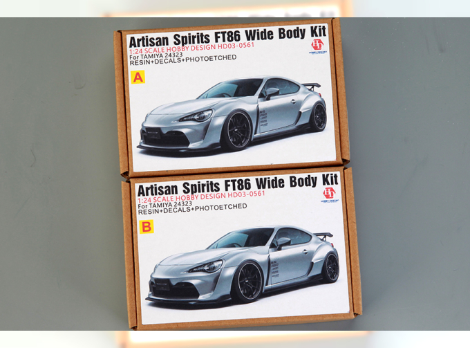 1/24 Artisan Spirits FT86 Wide Body Kit For Tamiya 24323(Resin+PE+Decals+Metal parts)