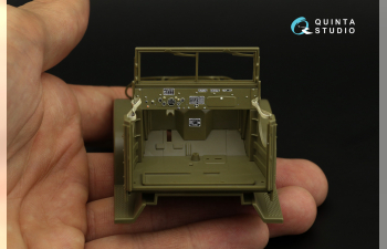 3D Декаль интерьера кабины GMC CCKW 353 (open cab) (Tamiya)