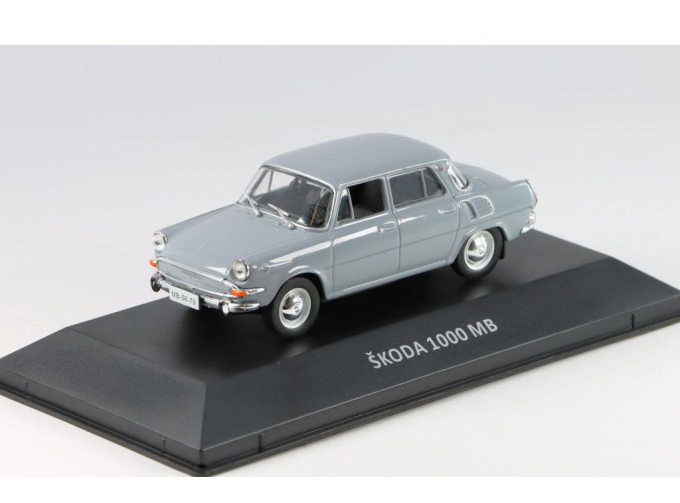 SKODA 1000 MB (1965), grey