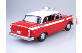 CHECKER A11 Chelsea Fire Engine (1981), red