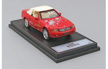 MERCEDES-BENZ SL500 Convertible R129 (1988), red