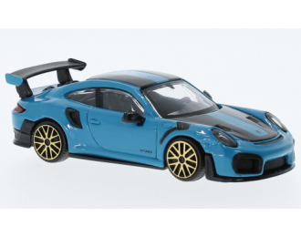 PORSCHE 911 GT2 RS, blue/black