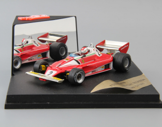 FERRARI 312T2 Clay Regazzoni Belgian G.P. #2 (1976), red / white