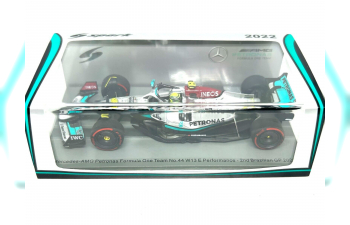 MERCEDES-BENZ GP F1 W13e Team Mercedes-amg Petronas F1 N44 2nd Brazilian Gp (2022) Lewis Hamilton, Silver Green