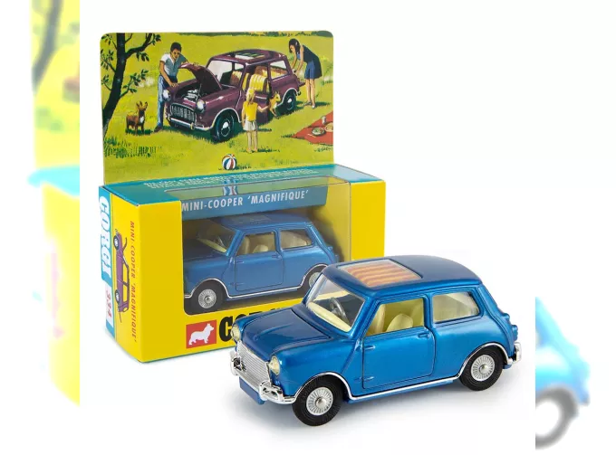 BMC MINI Cooper (1968), blue