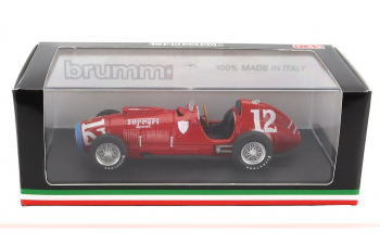 FERRARI F1 375 INDIANAPOLIS №12 (1952) A.ASCARI - ROOKIE TEST, RED