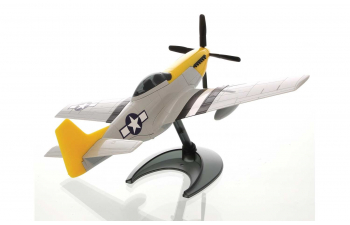 Сборная модель Американский истребитель North American P-51D Mustang (сборка без клея)