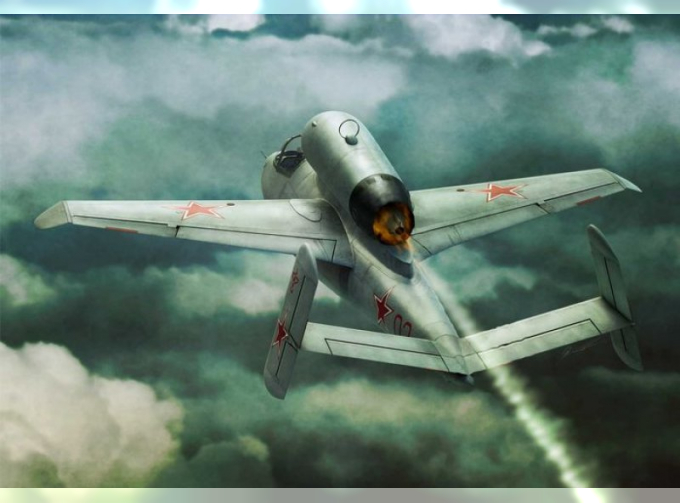 Сборная модель He-162 A2 "War prizes"