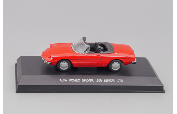 ALFA ROMEO Spider 1300 Junior (1970), red