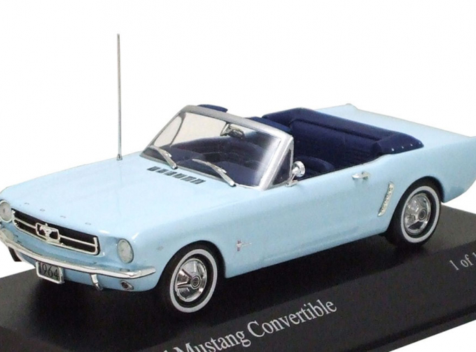 FORD Mustang Convertible (1964), light blue