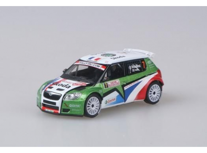 SKODA Fabia S2000 Rallye Monte Carlo 2010 No.7 Vouilloz-Veillas