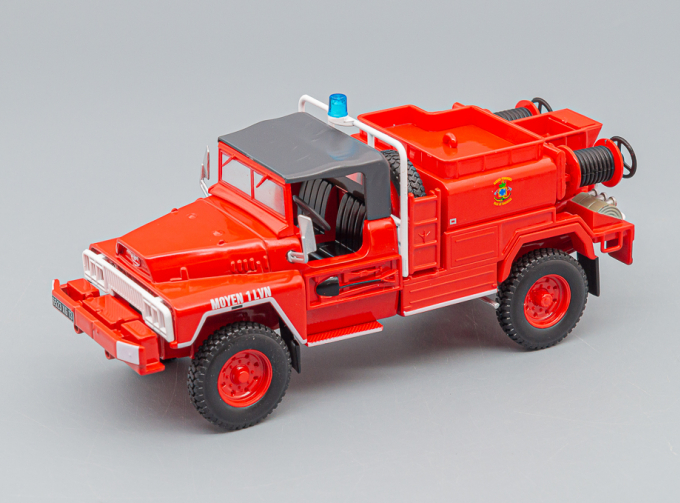 ACMAT Tpk 4x4 Tanker Truck 1985 - Fire Engine - Vigili Del Fuoco - Feuerwehr, Red White Grey