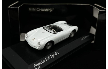 PORSCHE 550 Spyder (1955), white