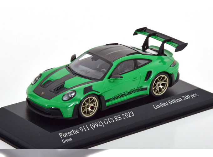 PORSCHE 911 (992) GT3 RS (2023), green black