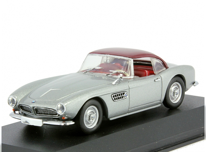 BMW 507 Cabrio Hard Top, silver / red