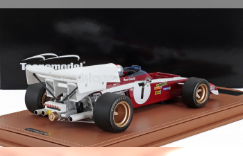 FERRARI F1 312b2 №7 South African Gp (with Pilot Figure) (1971) Mario Andretti, Red White