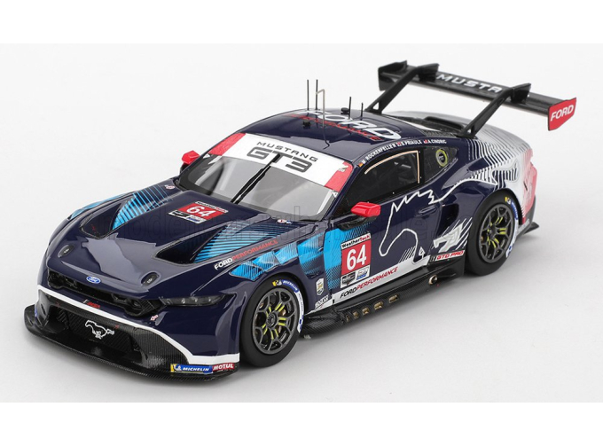 FORD Mustang gt3 5.4l v8 Team Multimatic Motorsport № 64 IMSA 24h Daytona (2025) Austin Cindric - Sebastian Prialux - Mike Rockenfeller