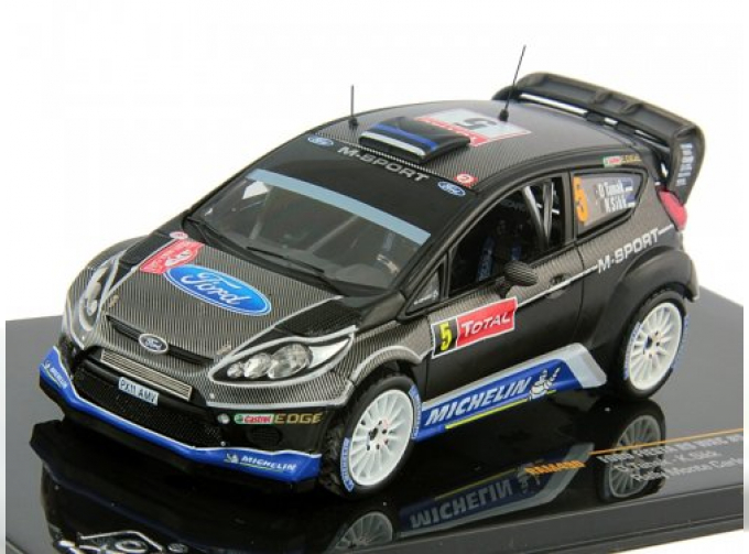 FORD FIESTA RS WRC 5 O.TANAK-K.SIKK Rally Monte Carlo 2012, black