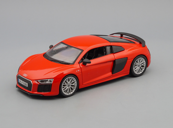 AUDI R8 V10 Plus, red / black