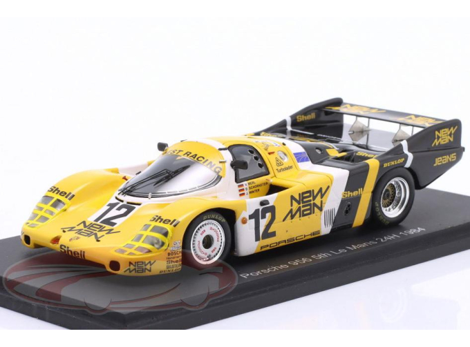 PORSCHE 956 "New Man"  №12 24h Le Mans Volkert Merl, Dieter Schornstein, John Winter (1984)