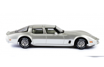 CHEVROLET Corvette America four-door (1980), silver