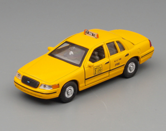 FORD Crown Victoria Taxi New York (1999) - Damage Card Box, Yellow