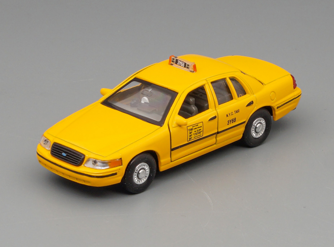 FORD Crown Victoria Taxi New York (1999) - Damage Card Box, Yellow