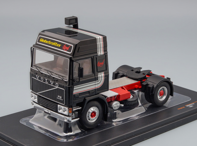 VOLVO F12 (1981), Black/Red/Silver