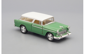 CHEVROLET Nomad (1955), green / white